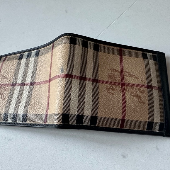 Authentic Burberry Mens Bifold Wallet in tartan - Picture 4 of 4